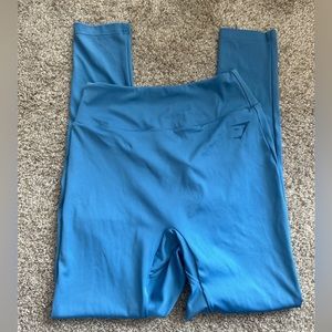 Gymshark Blue Leggings Booty Scrunch M